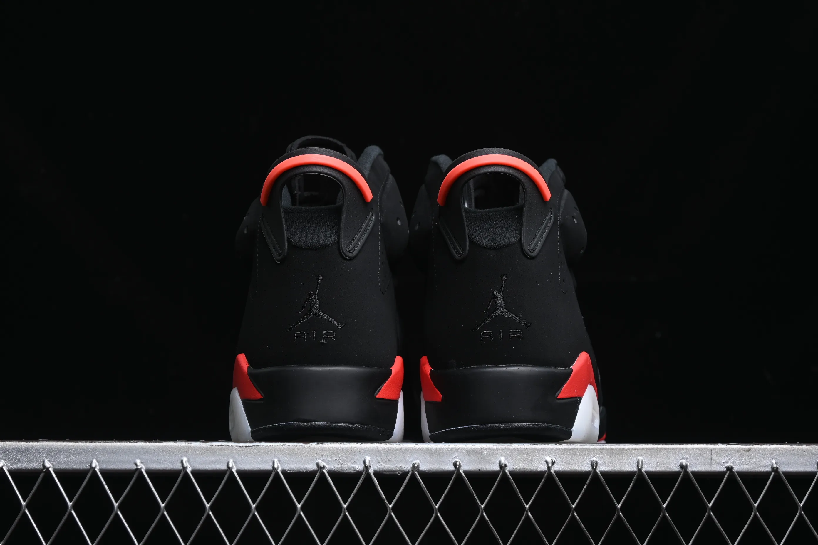 All categories Air Jordan Jordan series basketball shoes Air Jordan 6 F version Air Jordan 6 "Carmine" AJ6 Joe 6 black gray red 3M reflective basketball men's shoes CT8529-064